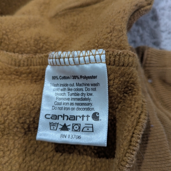 Carhartt Kids Brown Hoodie - Picture 4 of 8